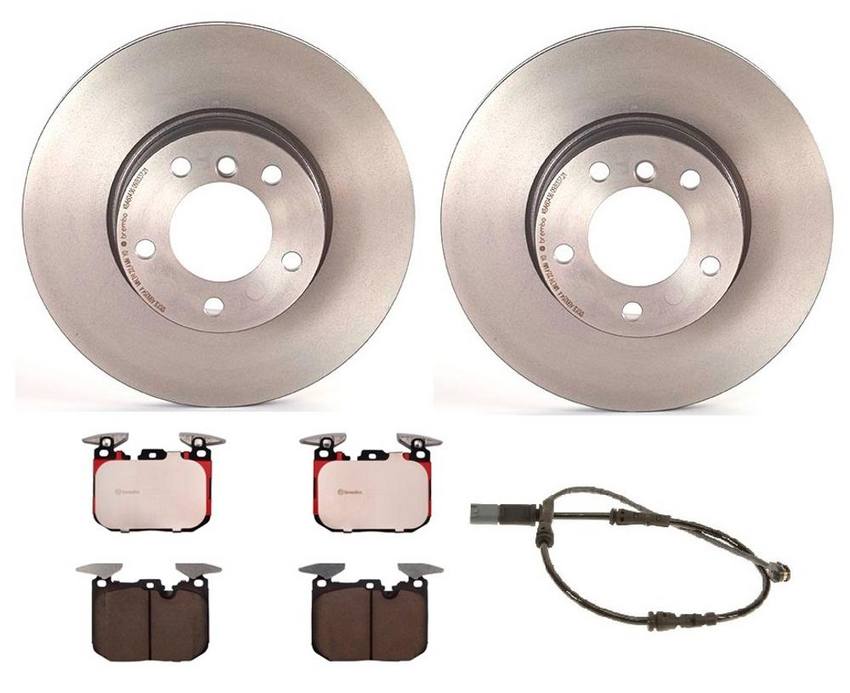 BMW Brembo Brake Kit - Pads and Rotors Front (312mm) (Ceramic) 34356792289 - Brembo 1514597KIT